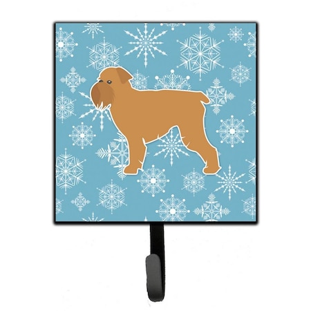 Micasa Winter Snowflake Brussels Griffon Leash or Key Holder MI227563
